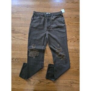 Free People We the Free The Lasso High Waist Straight Jeans size 32 NWT